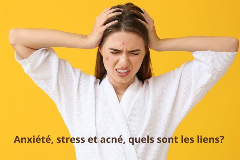 stress anxiété et acne