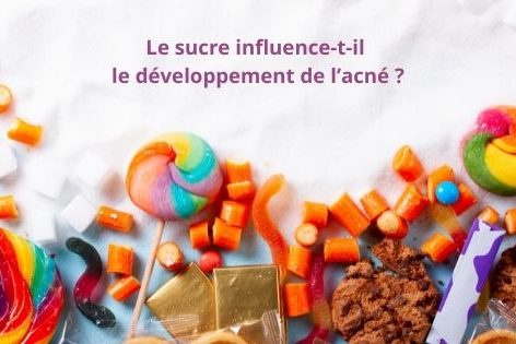 aliments sucres et acne