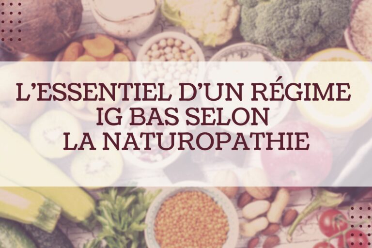 aliments indice glycemique bas